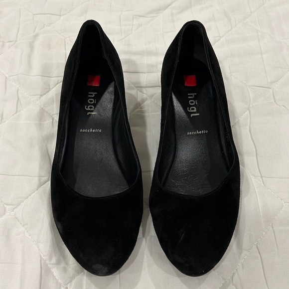 Hōgl suede wedge heels - Picture 1 of 3